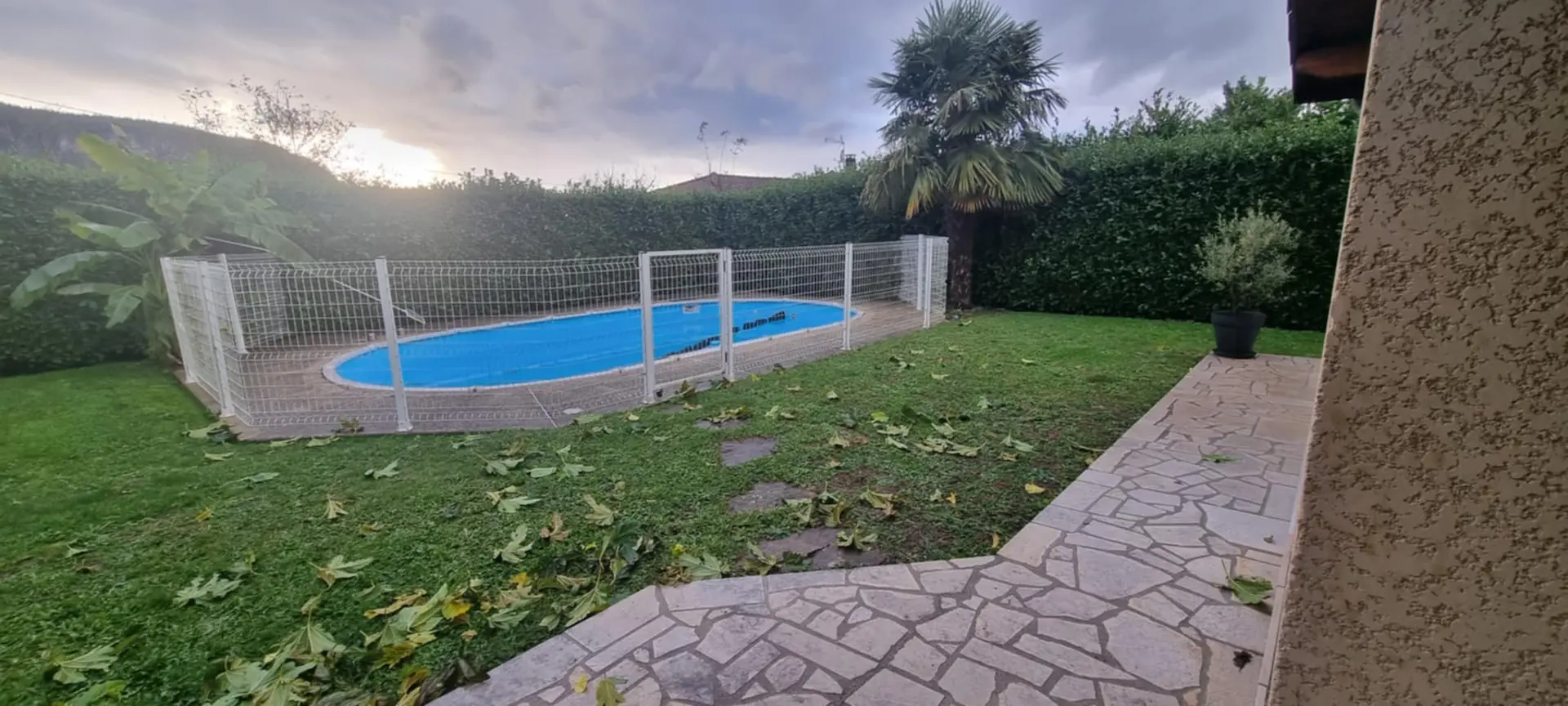 Avant : Aménagement global de jardin